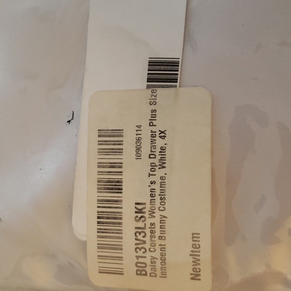 Daisy Corsets Playboy Bunny Corset Dress Costume Size 4X - Picture 4 of 11